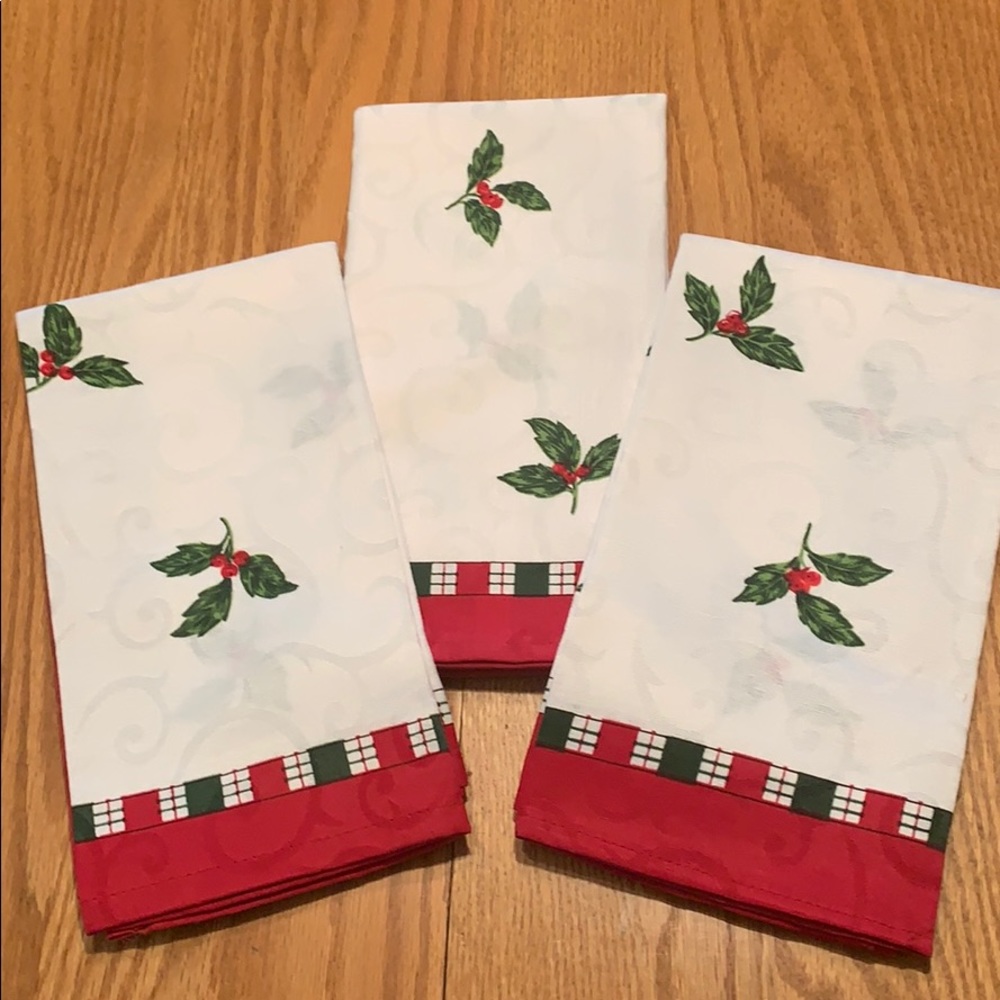 Cloth Christmas Napkins